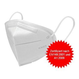 Atemschutzmaske KN95 ohne Ventil (3 Stk.)